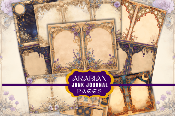 Download Arabian Nights Junk Journal Pages - Premium Resources