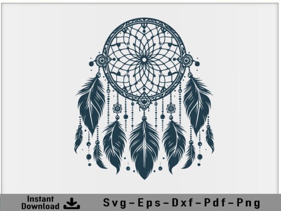 Download Dreamcatcher SVG Vector Silhouette File - Dreamcatcher svg Collection