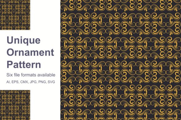 Download Unique Ornamental Pattern - Unique Collection