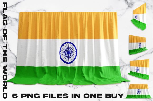 Download India 3D Flag Bundle - India Collection