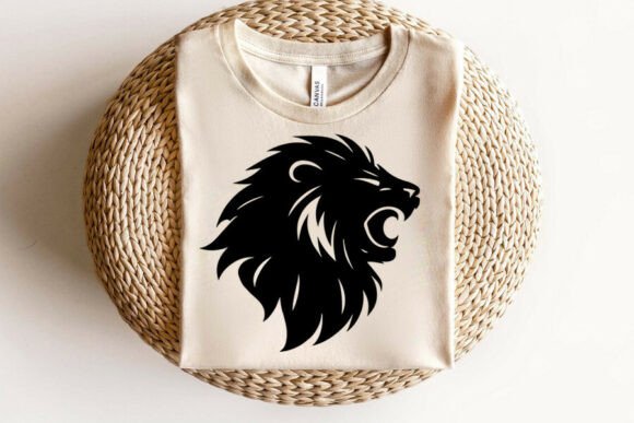 Download Lion Head Black Silhouette SVG PNG, Lion - Premium Bundle
