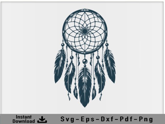 Download Dreamcatcher SVG Vector Silhouette File - Dreamcatcher svg Collection