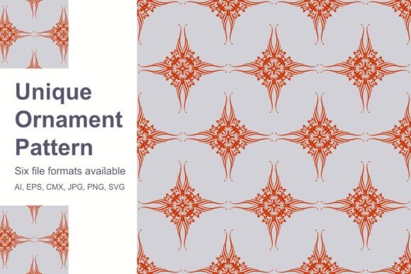 Download Unique Ornamental Pattern - Unique Collection